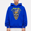 Skull Hoodie Blue