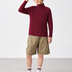 Kids Boys T-Shirt - Maroon (KBAW4TEE3)