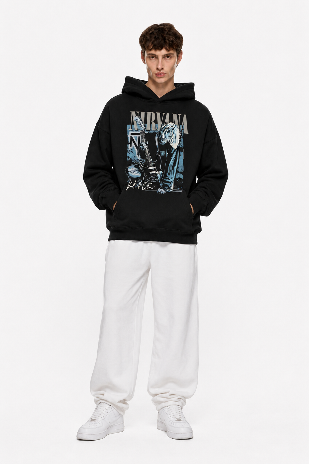 Nirvana Hoodie Black