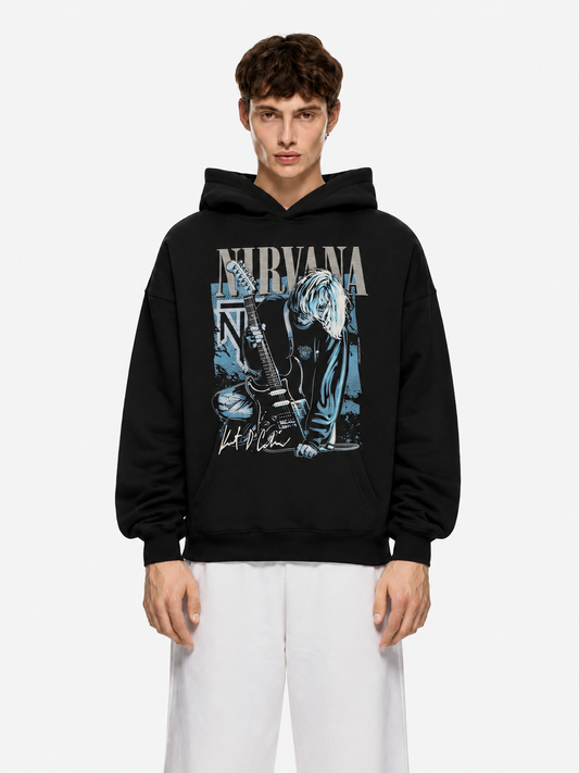 Nirvana Hoodie Black