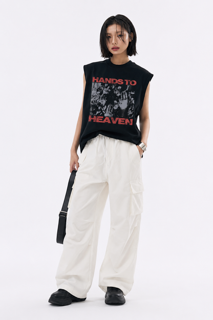 Paradise Tank Tees Black