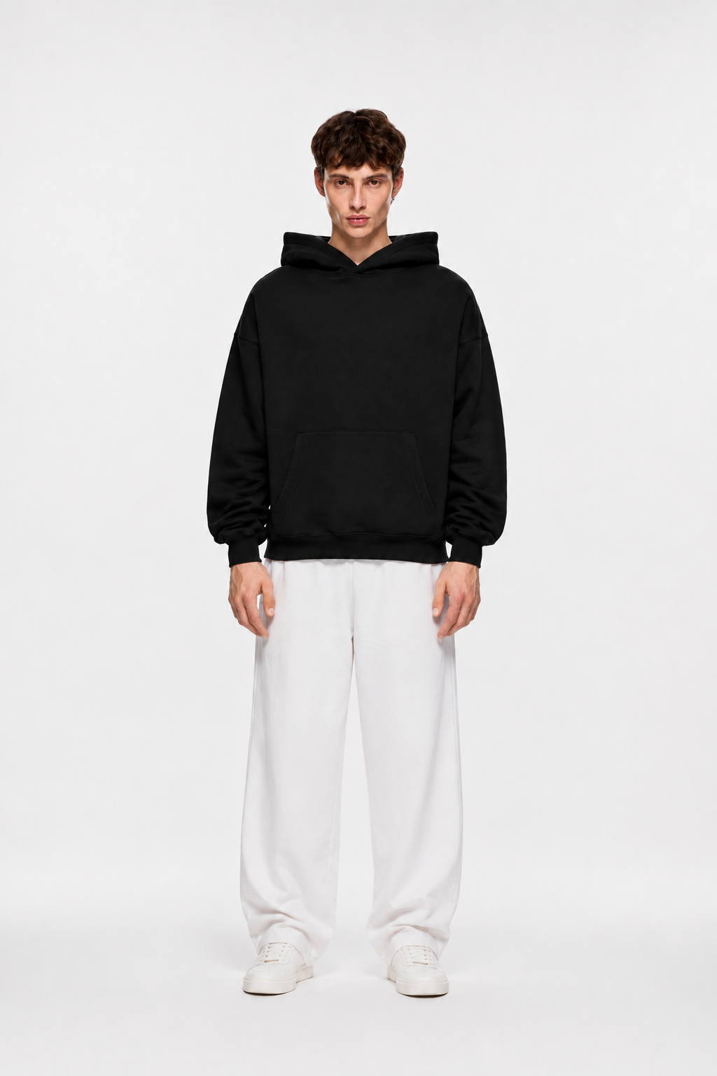 Solid Hoodie Black