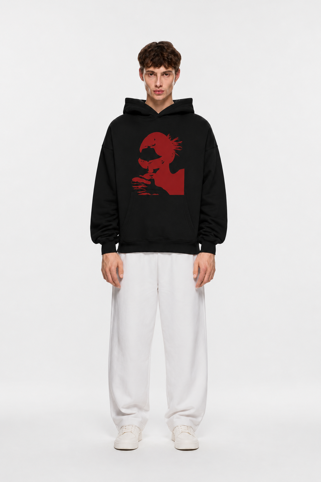 Retry Culture Hoodie Black