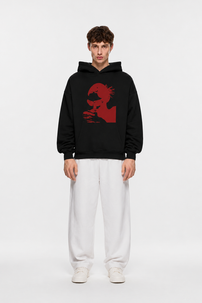 Retry Culture Hoodie Black