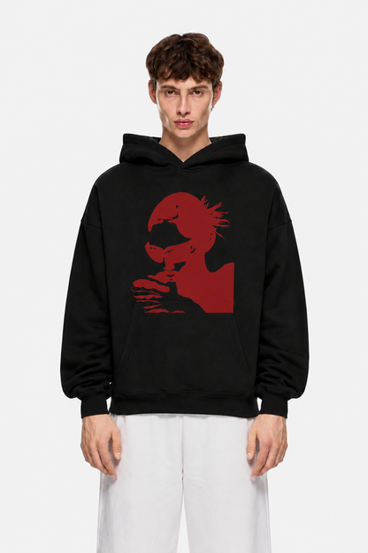 Retry Culture Hoodie Black