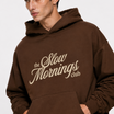 Slow Morning Hoodie Brown