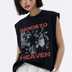 Paradise Tank Tees Black