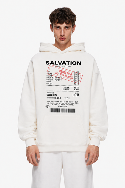 Salvation Hoodie White