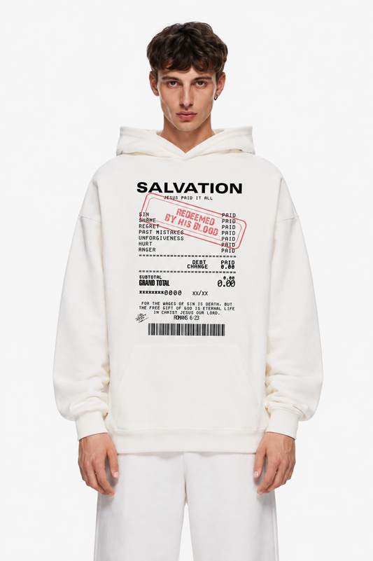 Salvation Hoodie White