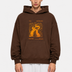 Folk Vibes Hoodie Brown