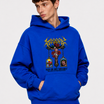 Sin & Roses Hoodie Blue