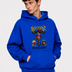 Sin & Roses Hoodie Blue
