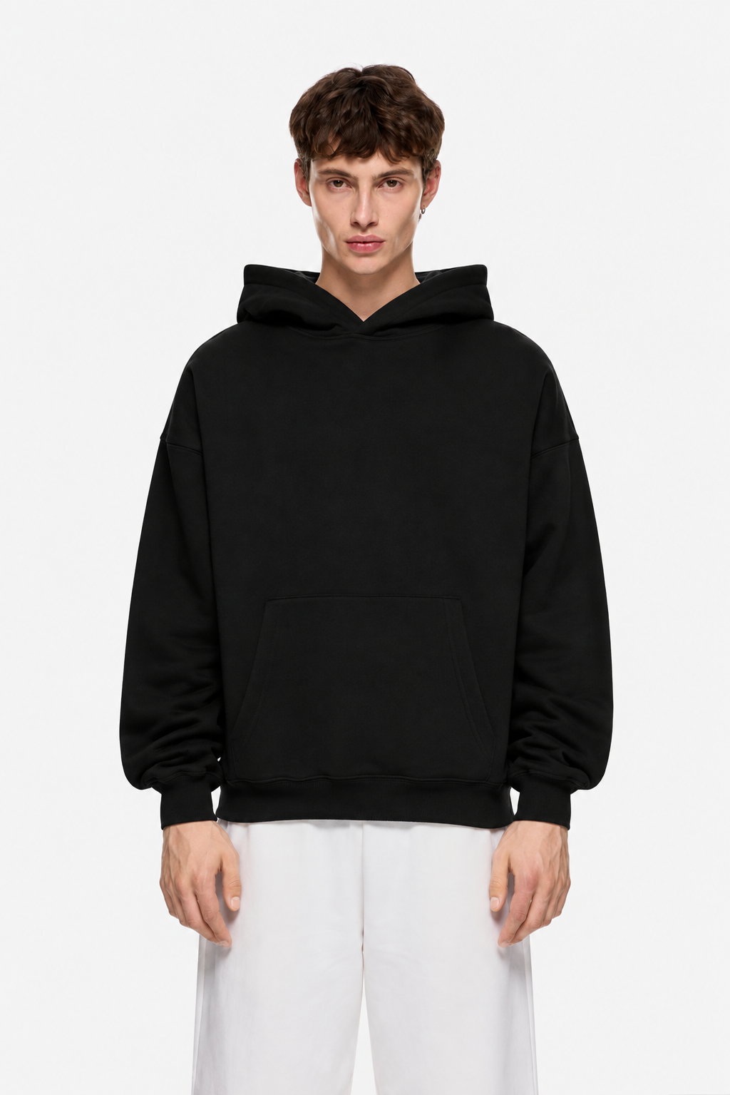 Solid Hoodie Black