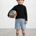 Kids Boys T-Shirt - Black (KBAW4TEE1)