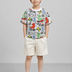 Kids Boys T-Shirt - White (KBSS25CS485)