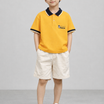 Kids Boys T-Shirt - Yellow (KBSS25POL2)