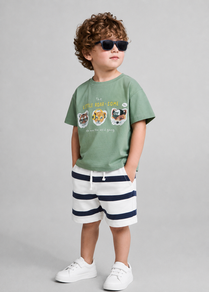 Coolbee Store Kids Boys T-Shirt - Seagreen (KBSS25TR451) – back view