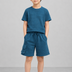 Kids Boys Clothing Set - Dark Blue (KBSSCS402)