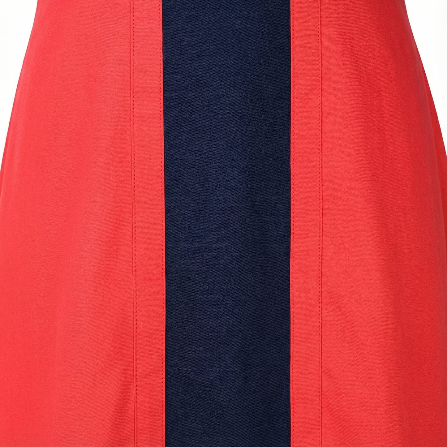 Midnight & Coral Column Dress Red Black