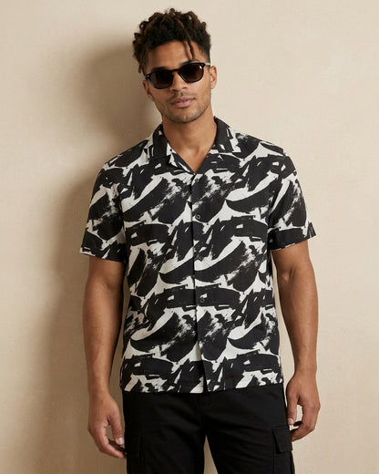 Wildwood Toile Camp Shirt