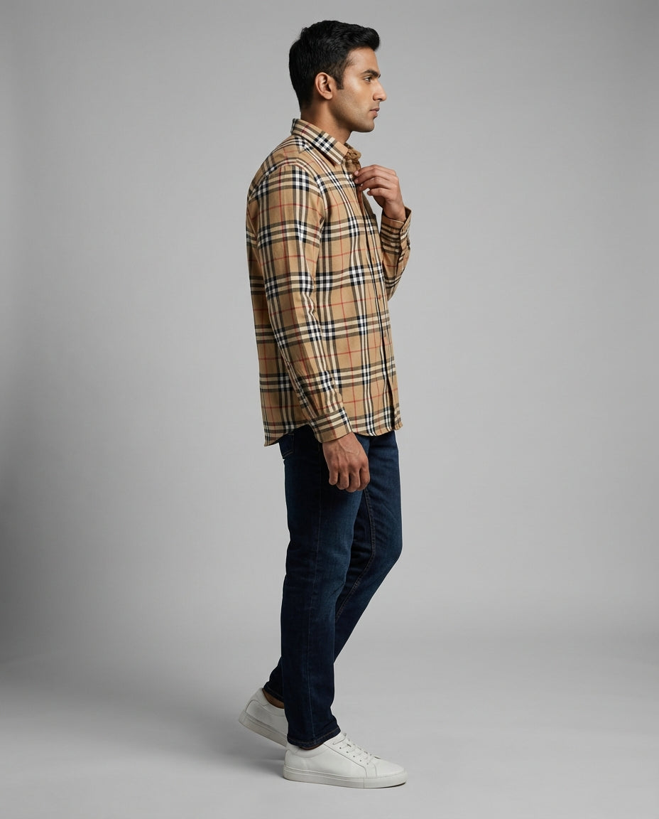 Men’s Urban Metropolitan Check Shirt
