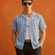 Blue Mosaic Shirt