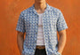 Blue Mosaic Shirt