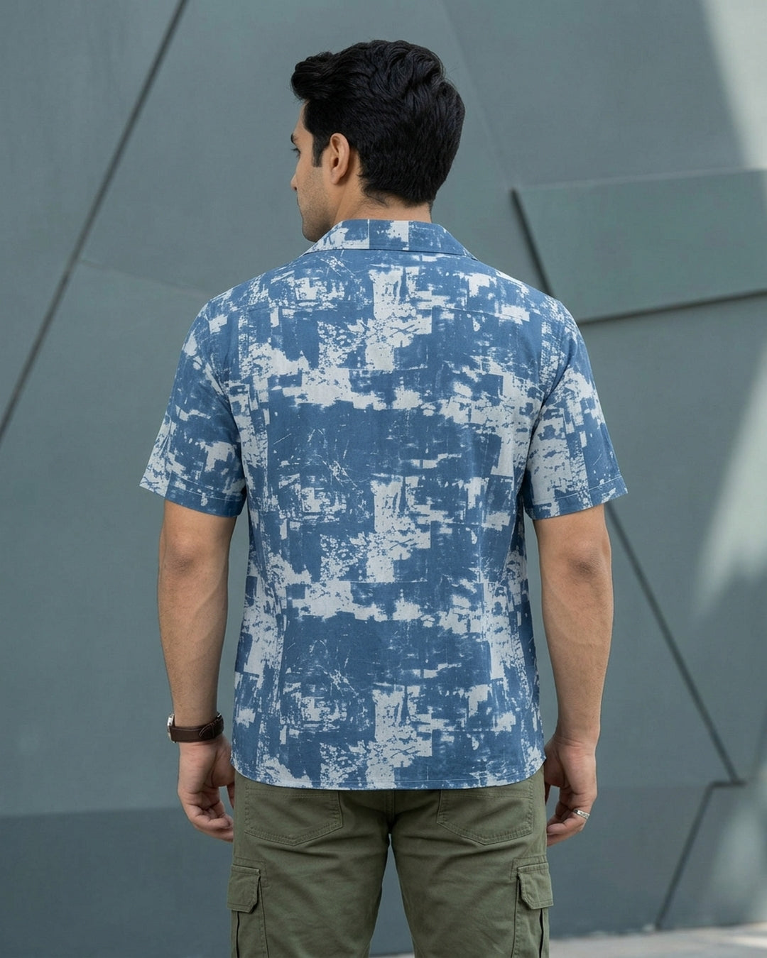 Indigo Mist Camp Shirt