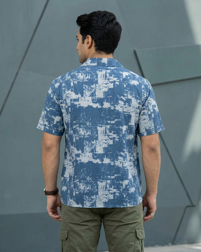 Indigo Mist Camp Shirt