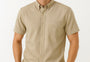 Premium Oxford Casual Half Shirt Beige