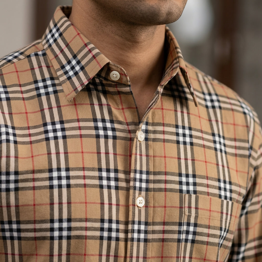 Men’s Urban Metropolitan Check Shirt