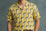 Mellow Yellow Abstract Camp Shirt