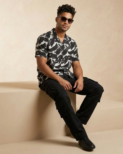 Wildwood Toile Camp Shirt
