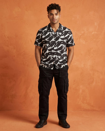 Wildwood Toile Camp Shirt