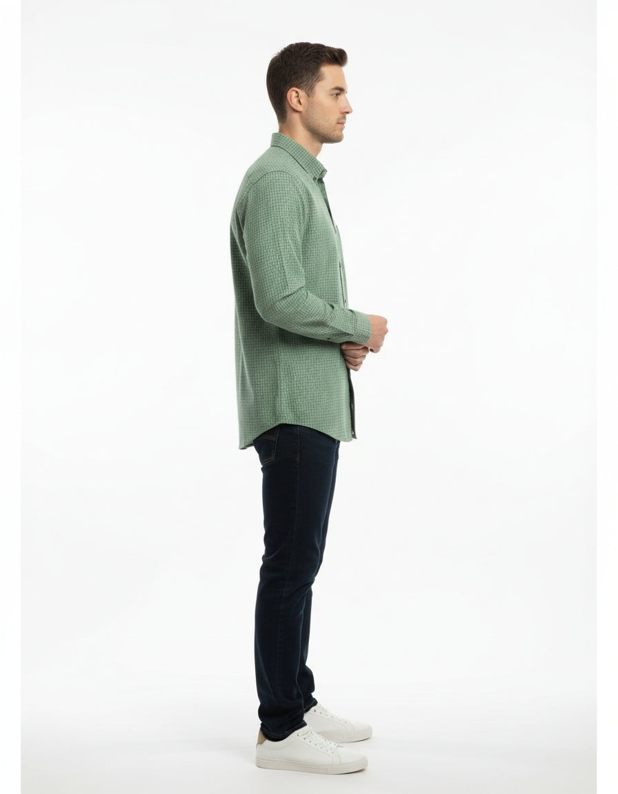 Men's Heritage Check Button-Down Shirt