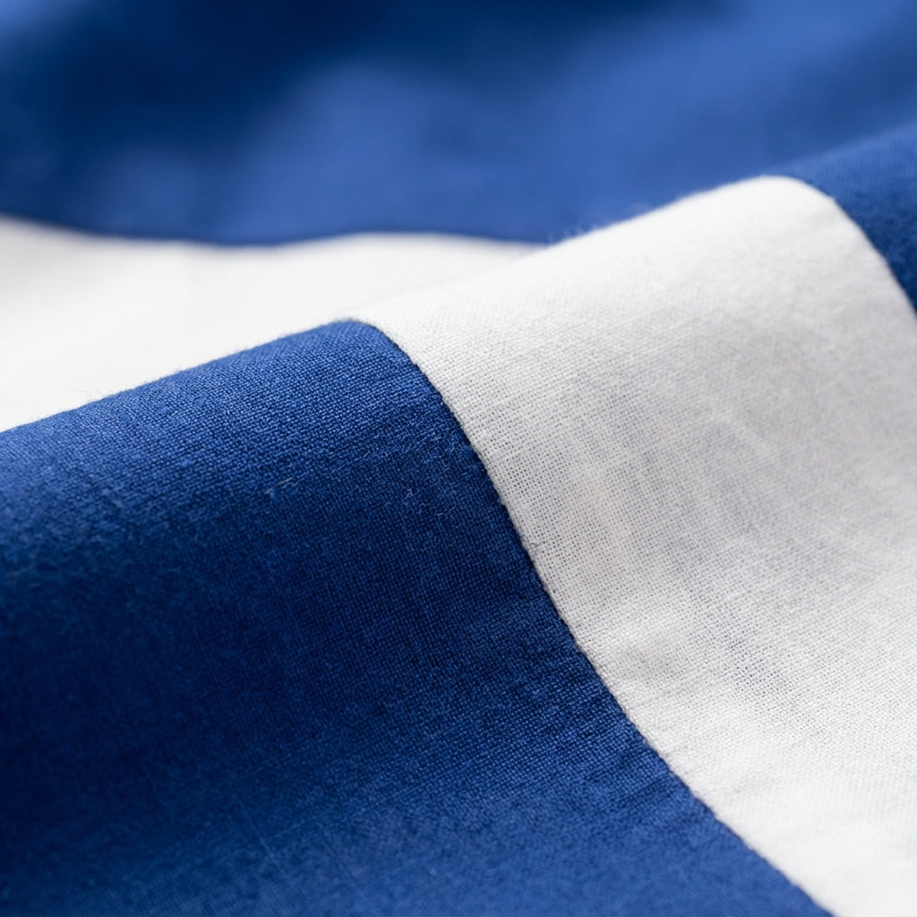 Elegant Midnight &amp; Marble Chevron Gown