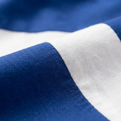 Elegant Midnight &amp; Marble Chevron Gown