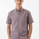 Premium Oxford Casual Half Shirt Maroon