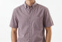 Premium Oxford Casual Half Shirt Maroon
