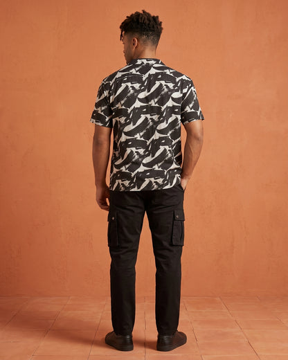 Wildwood Toile Camp Shirt