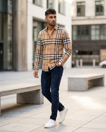 Men’s Urban Metropolitan Check Shirt