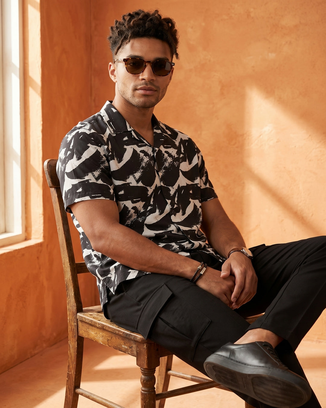 Wildwood Toile Camp Shirt