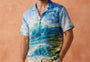 Cosmic Coastline Printed Shirt
