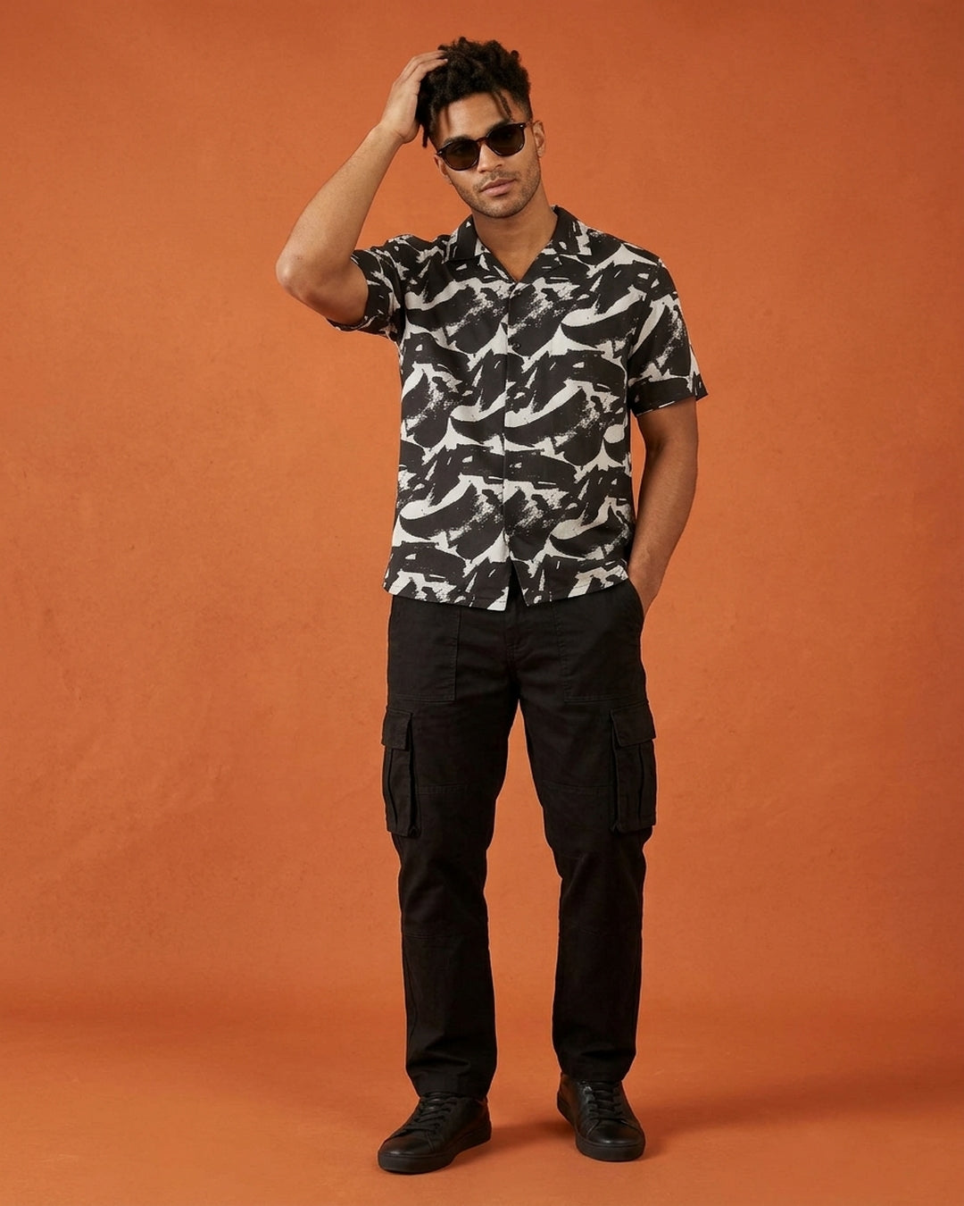 Wildwood Toile Camp Shirt
