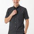 Premium Oxford Casual Half Shirt Black