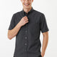 Premium Oxford Casual Half Shirt Black