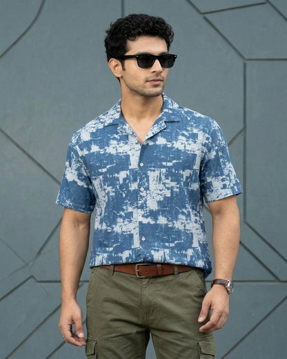 Indigo Mist Camp Shirt