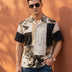 Charcoal Gridlock Camp Shirt