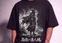 Silent Warior Anime Tee Black Men