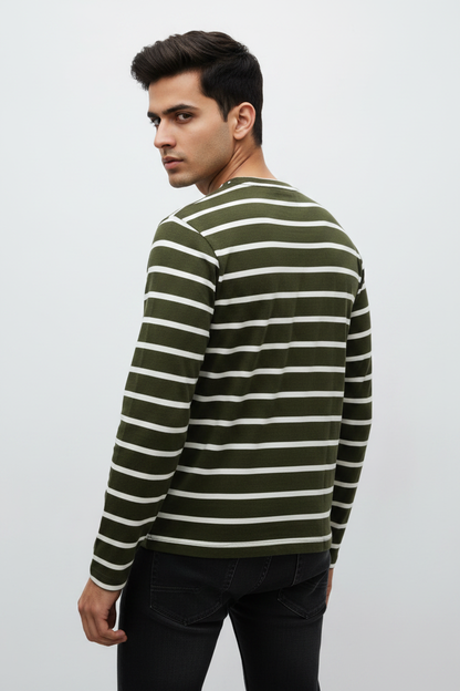 Back view over shoulder